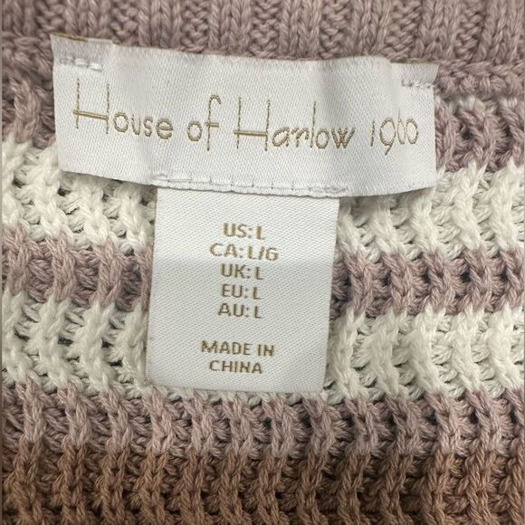 House of Harlow 1960 crochet midi dress brown - Picture 3 of 3